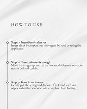 After Sex A.S tampon